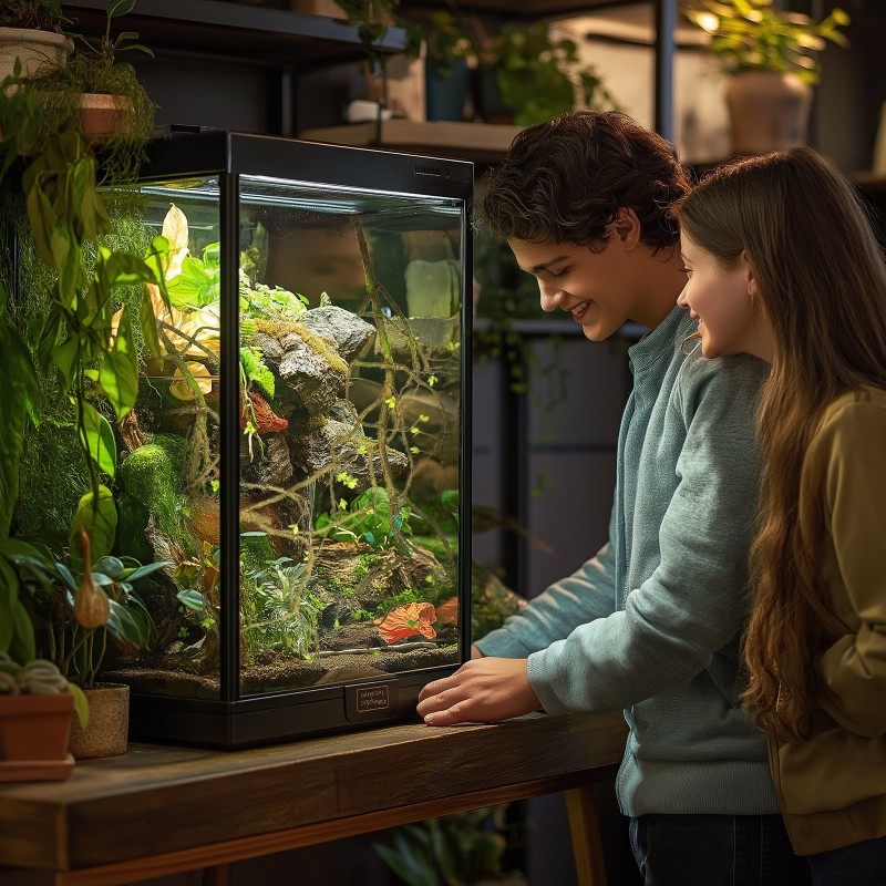 Terrario Kunsttak Decoratief voor Terrarium