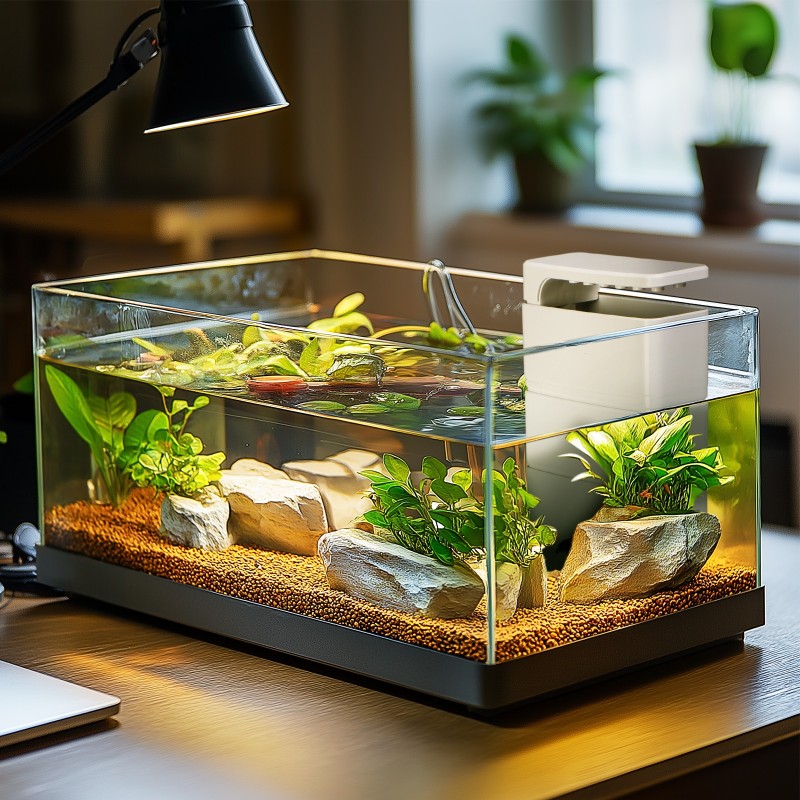 Filtr wody SunSun XN-600 do akwa-terrarium