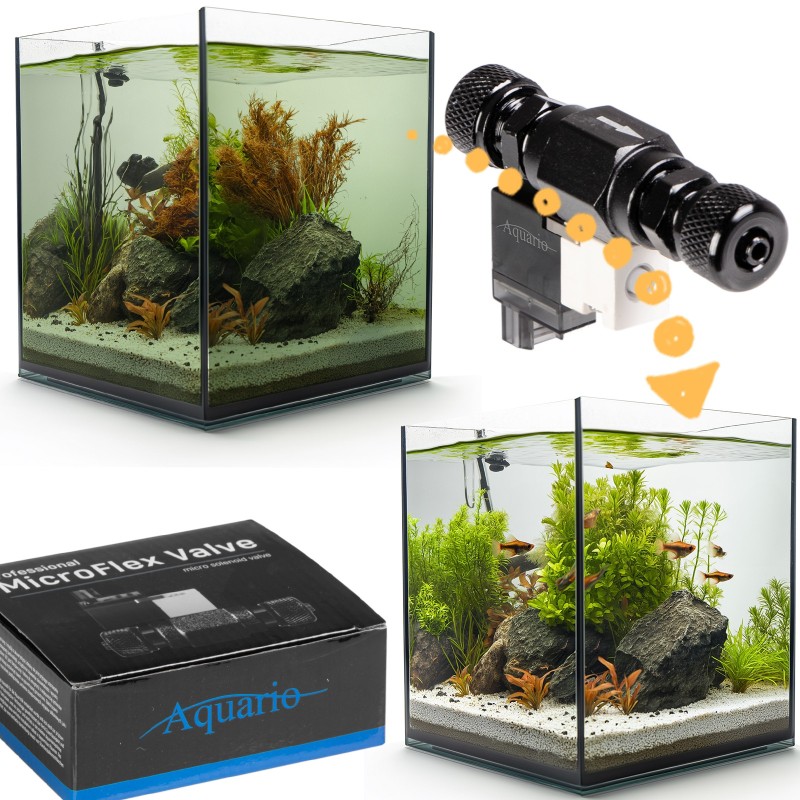 Aquario MicroFlex Ventil - CO2 elektrozávora