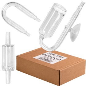 Kruger Meier NeXus Set CO2 - elbow diffuser and check valve for CO2