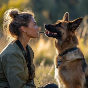 Kruger Meier SonicPro Ultraschallpfeife für Hunde