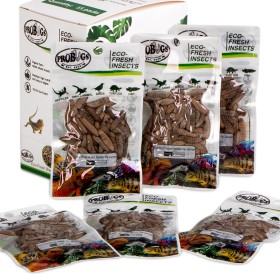 ProBugs Eco-Fresh Larve de Muscă Neagră Soldat 20g - larve proaspete de muscă neagră