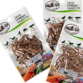 ProBugs Eco-Fresh čierne larvy muchy vojak 20g - čerstvé larvy čiernej muchy