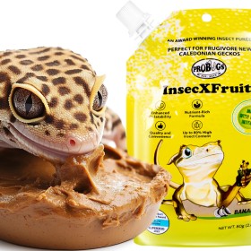 Probugs Crested Gecko Set Plus - dieta completa para gecos crestados, insectos y gel con vitaminas.