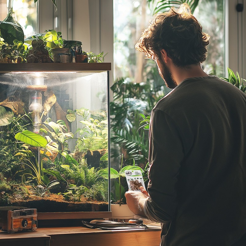 ProBugs Eco-Fresh Musta Sõdurite Lesta Vastsed 20g - värsked musta kärbse vastsed