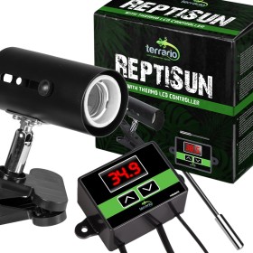 Terrario ReptiSun Temperaturkontrolle - Lampe mit Thermostat